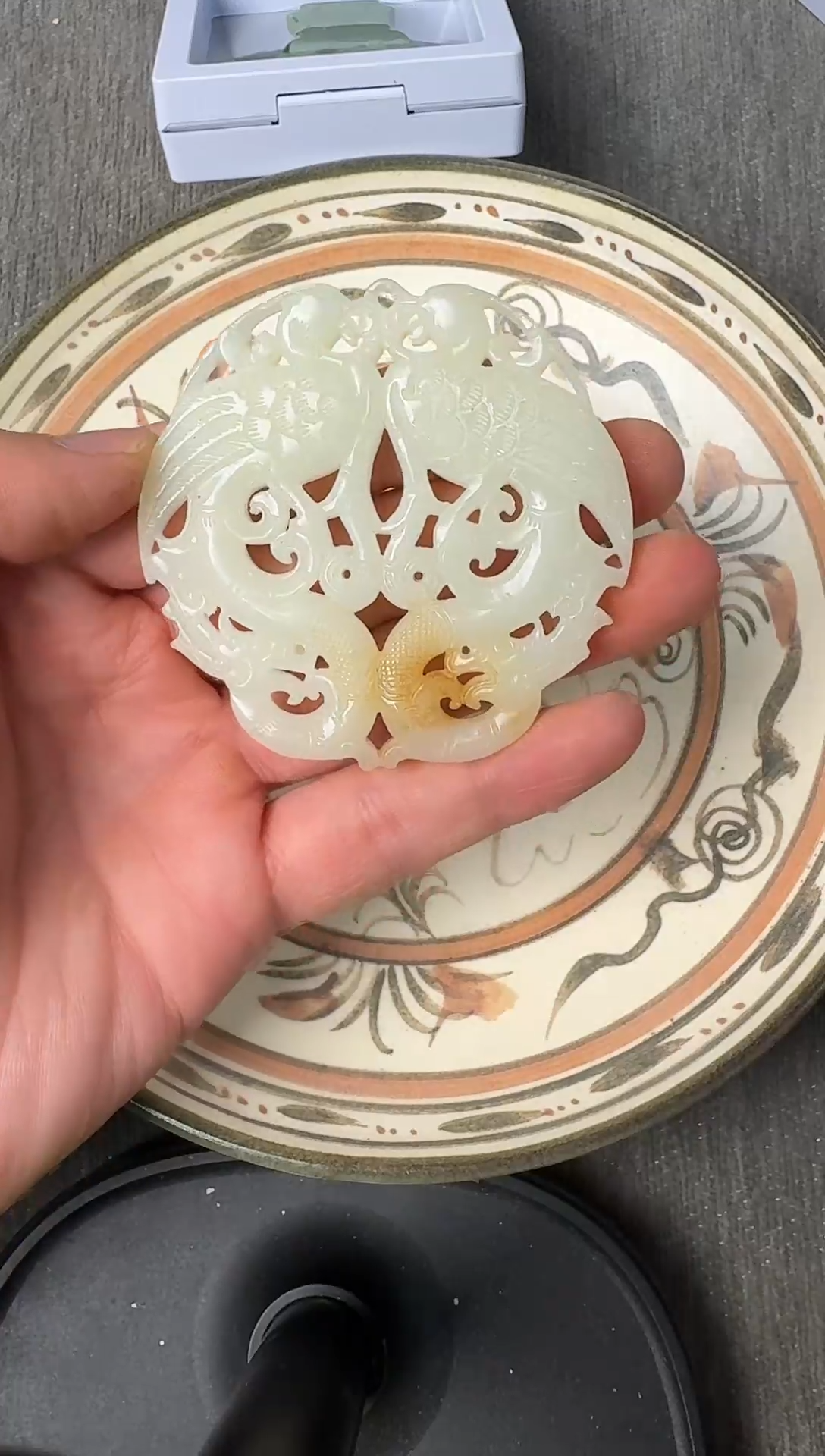 未镶嵌和田玉把件88888