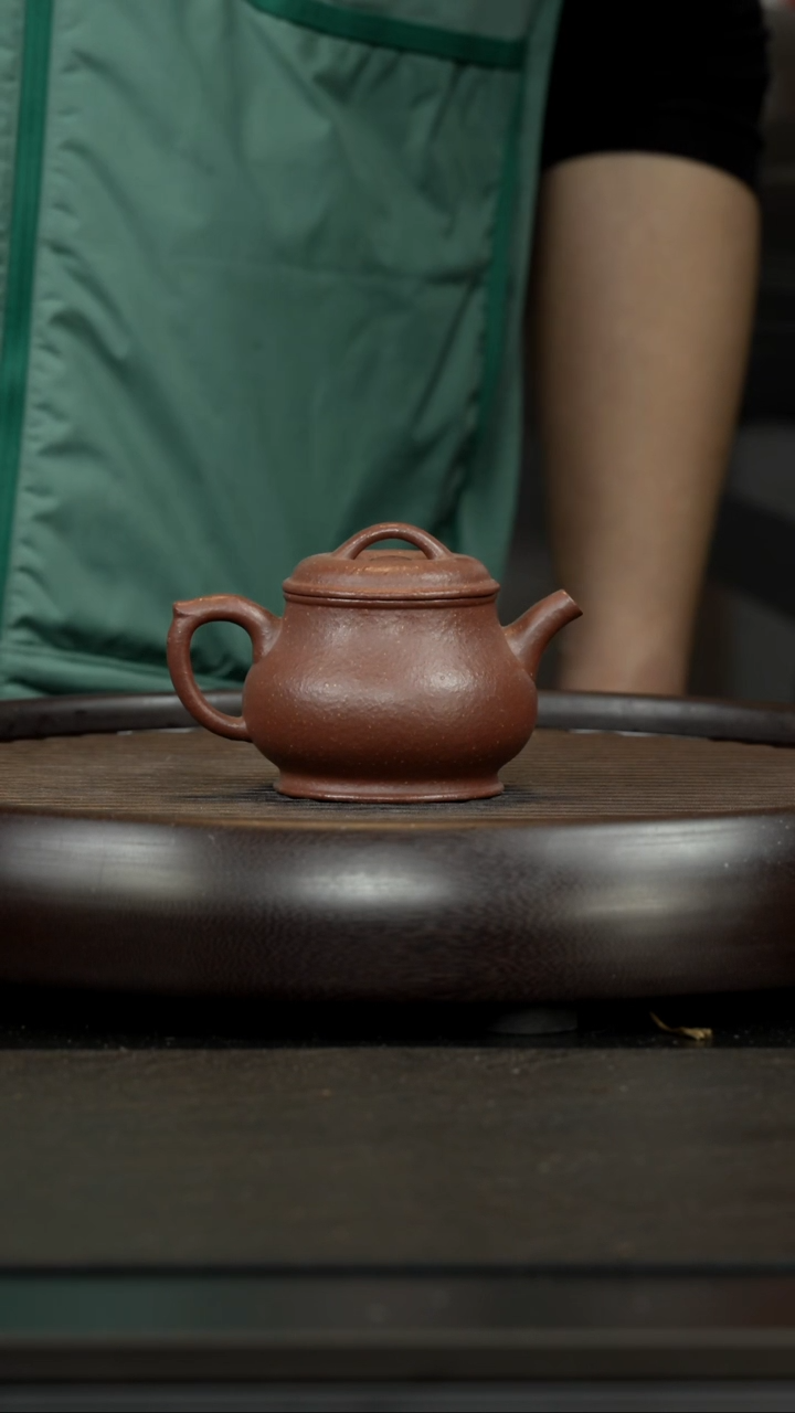 【闪购商品】紫砂茶杯紫砂壶 粗砂颂金