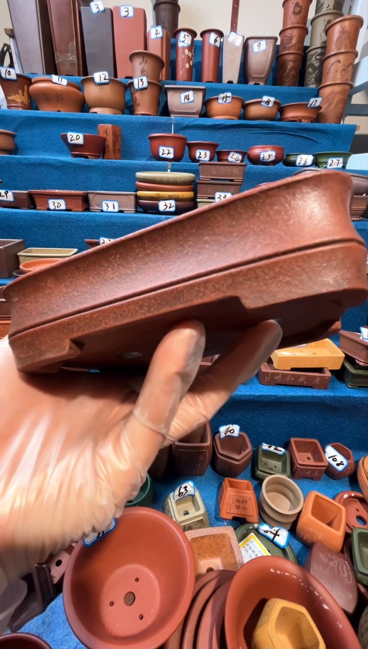 【闪购商品】紫砂紫砂花盆13*9*2