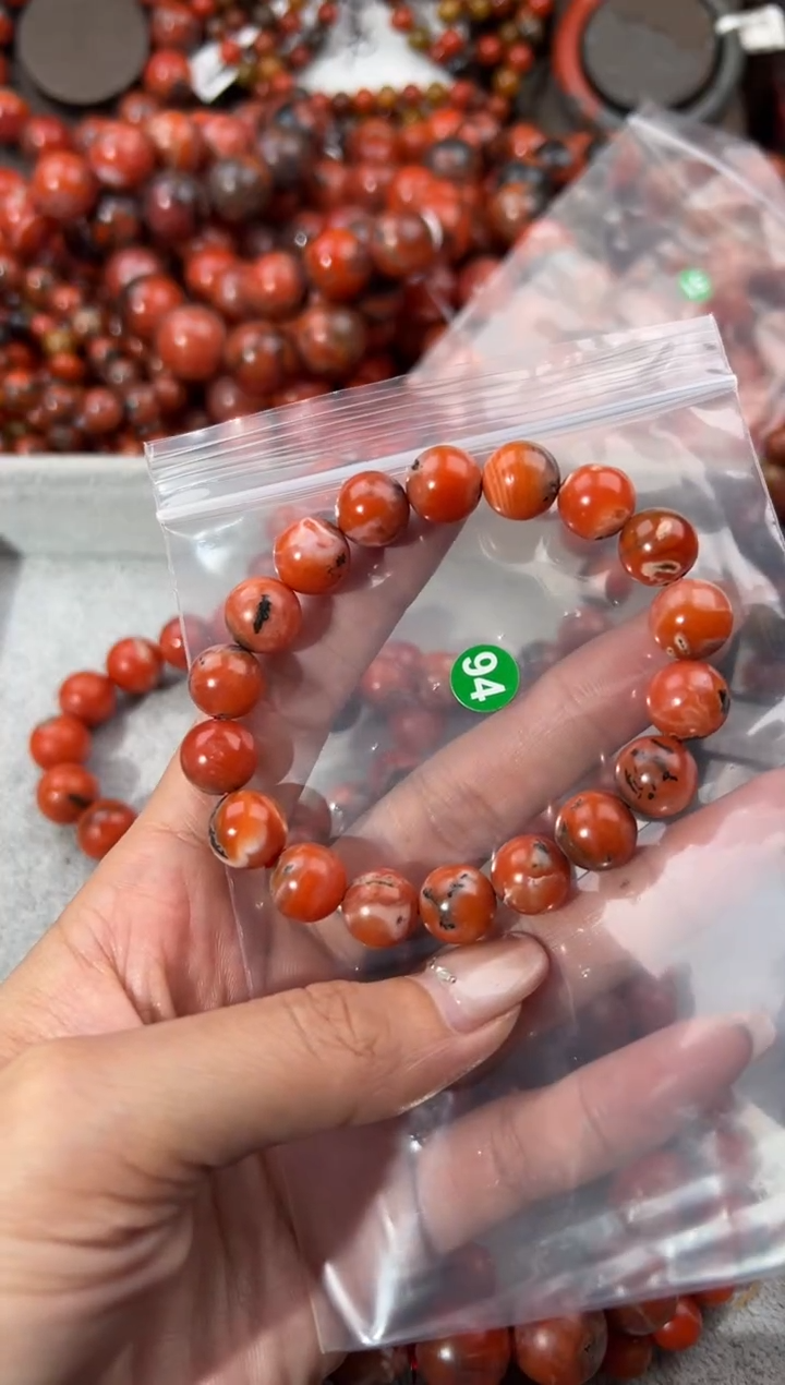 未镶嵌手串南红玛瑙10+