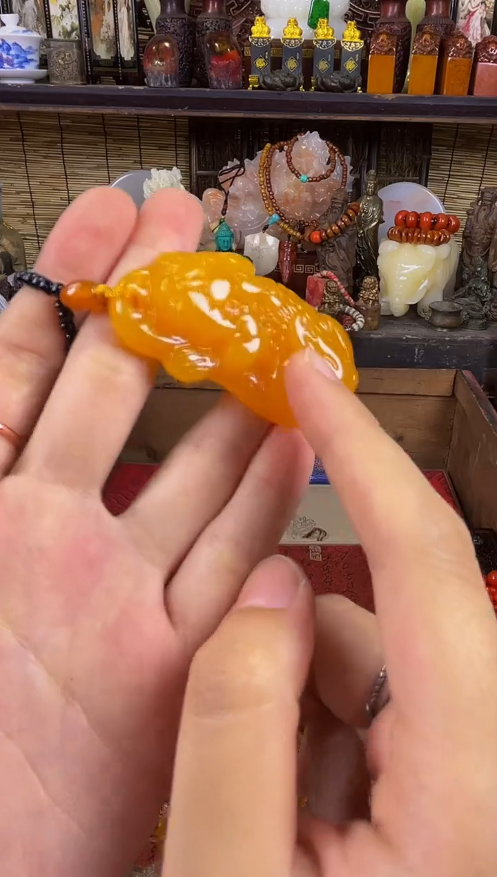 未镶嵌蜜蜡裸石鳳玉渊直播专属链接