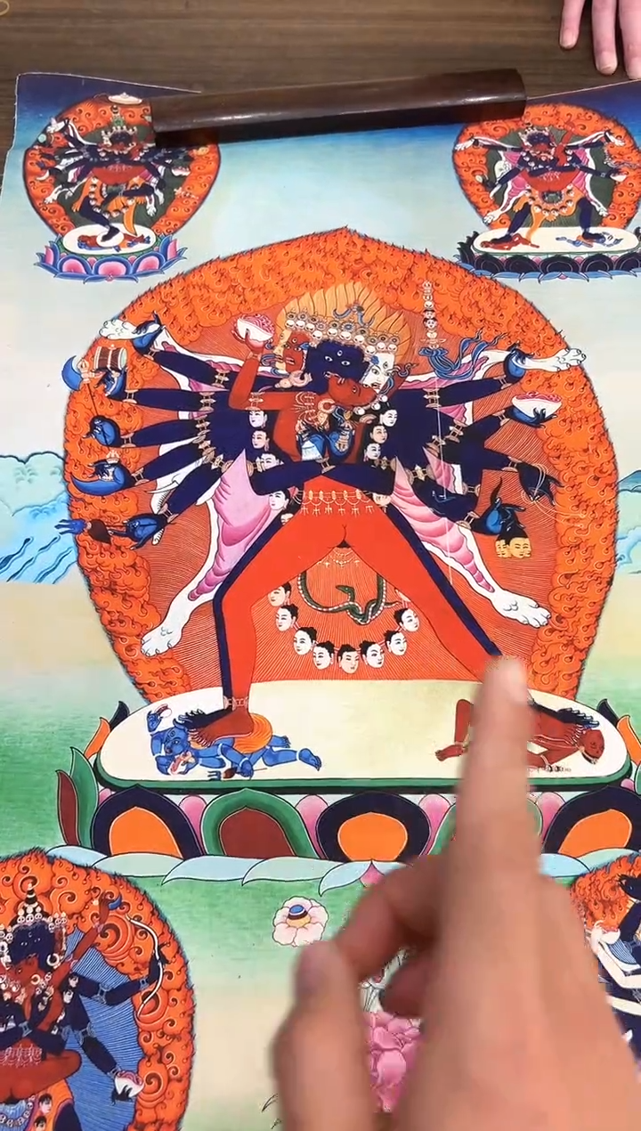 卷轴画唐卡16035