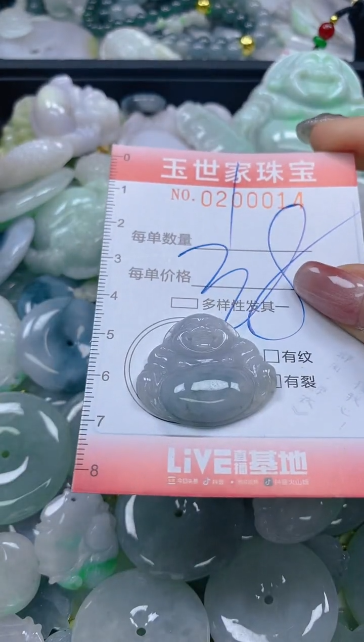 【闪购商品】翡翠颈饰未镶嵌闪购0200014