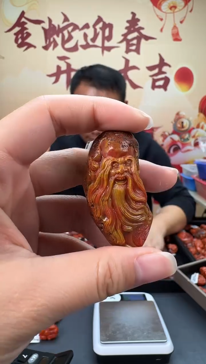【闪购商品】南红玛瑙雕刻未镶嵌096ZB0213产品一个