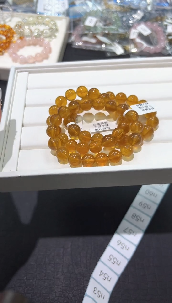 手链未镶嵌萤石38n多样性发其一【1条】默认微瑕11mm
