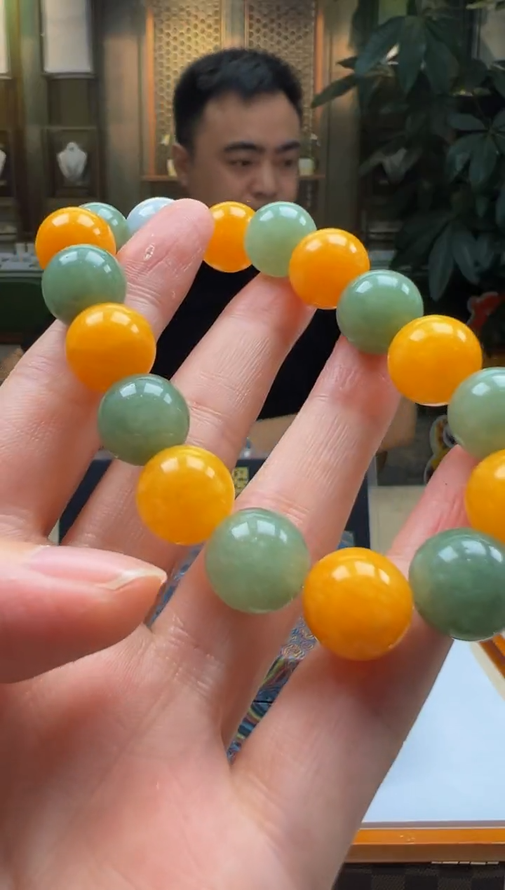 翡翠未镶嵌颈饰YY2025-5-24-29