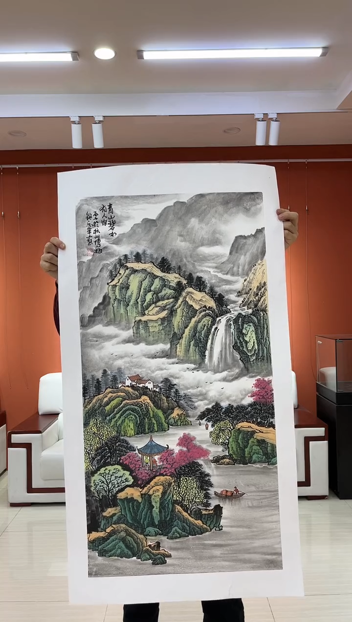 【闪购商品】国画郑乐华绘画手绘作品29-15