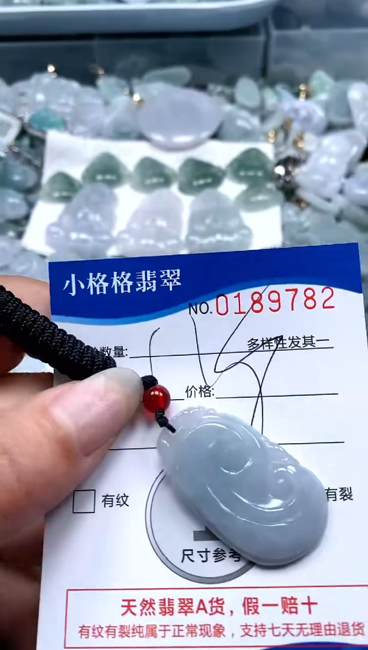 【闪购商品】翡翠颈饰未镶嵌闪购商品0189782