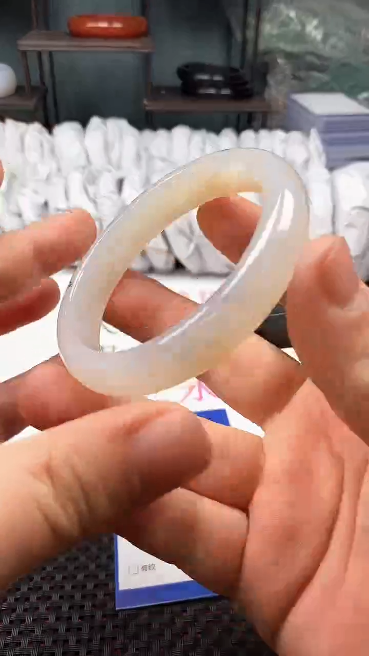 【闪购商品】玛瑙/玉髓手镯未镶嵌151-62多样性发货看清圈口下单