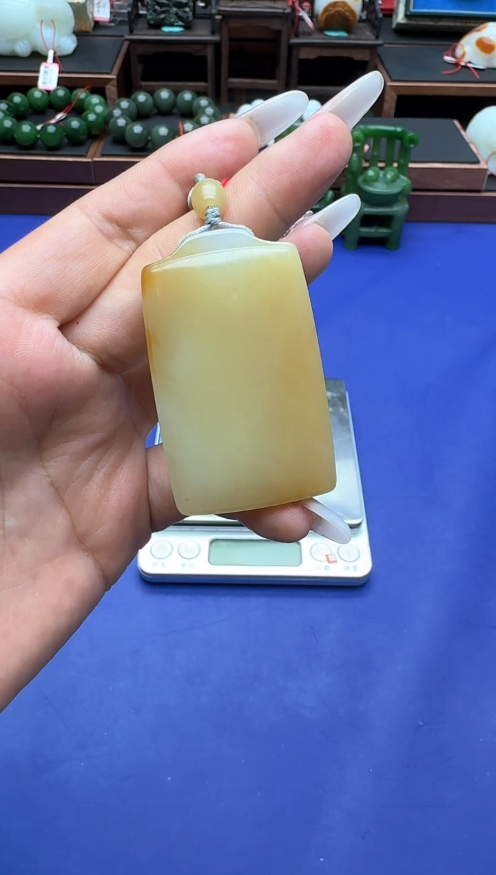 【闪购商品】和田玉挂件未镶嵌qmt