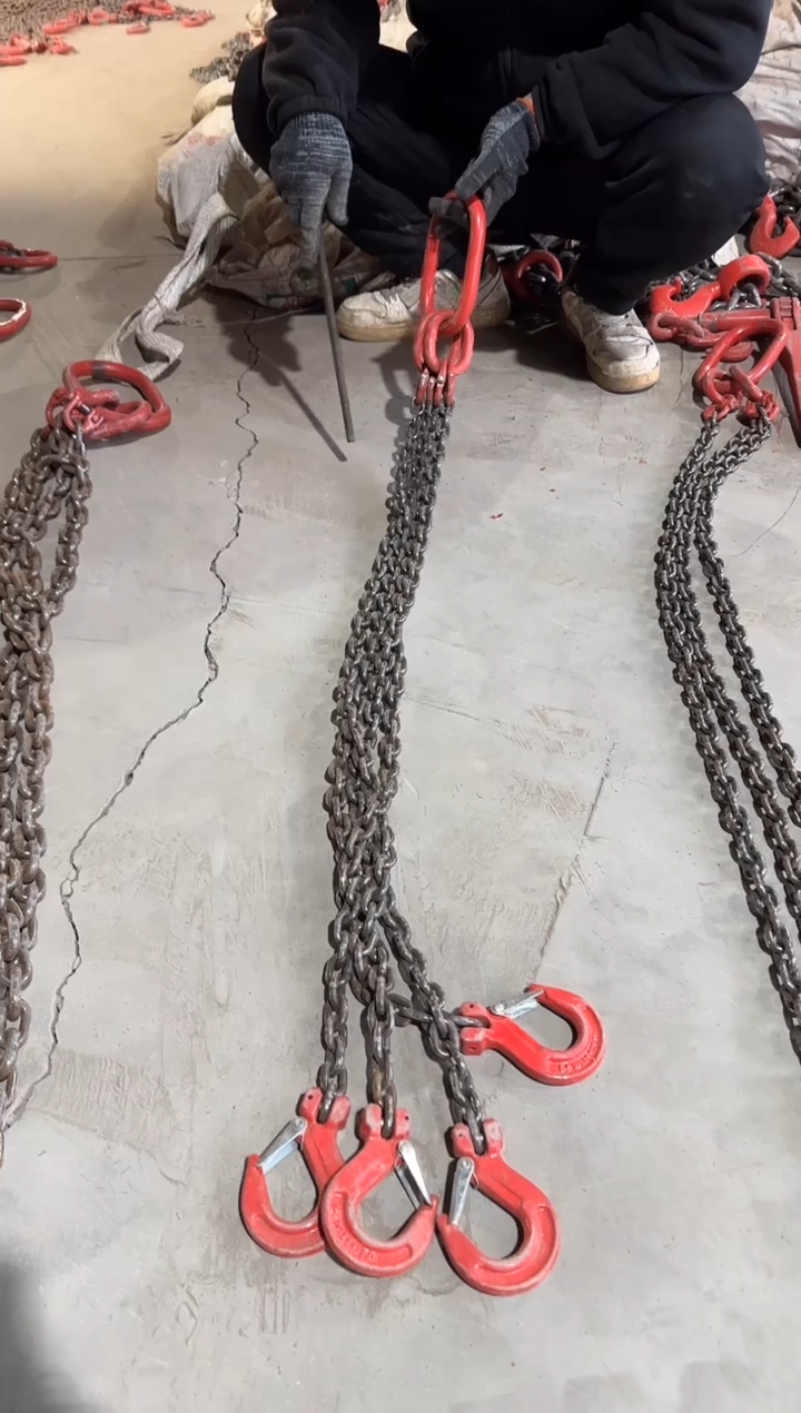 索具4吨1米四腿羊角吊钩（不退不换）