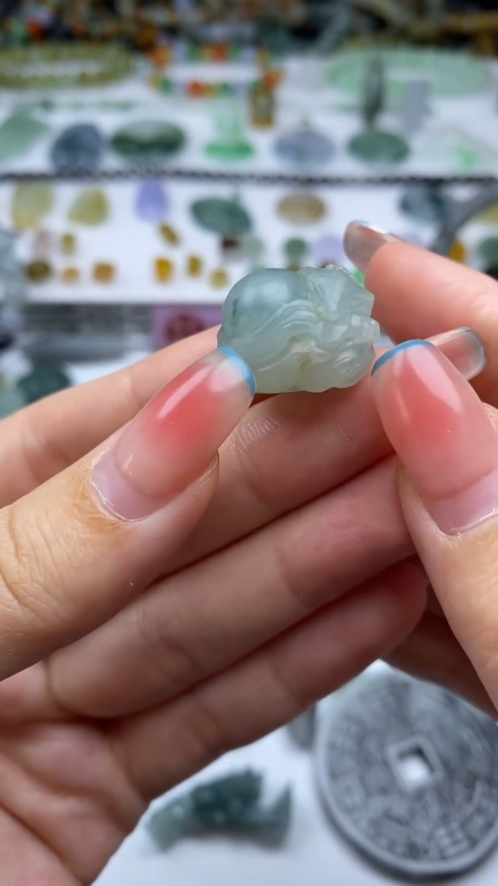 未镶嵌定制翡翠毛货定制不退不换