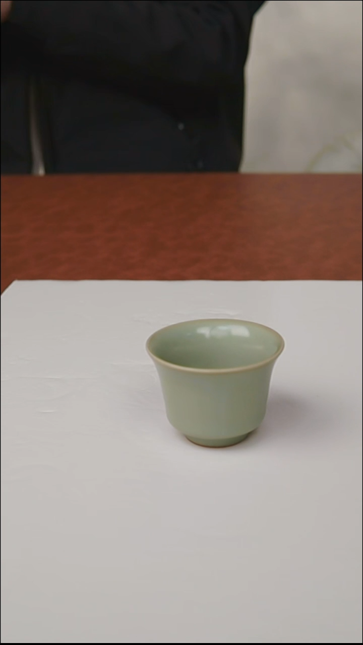 杯子瓷富山严选汝瓷，小马蹄