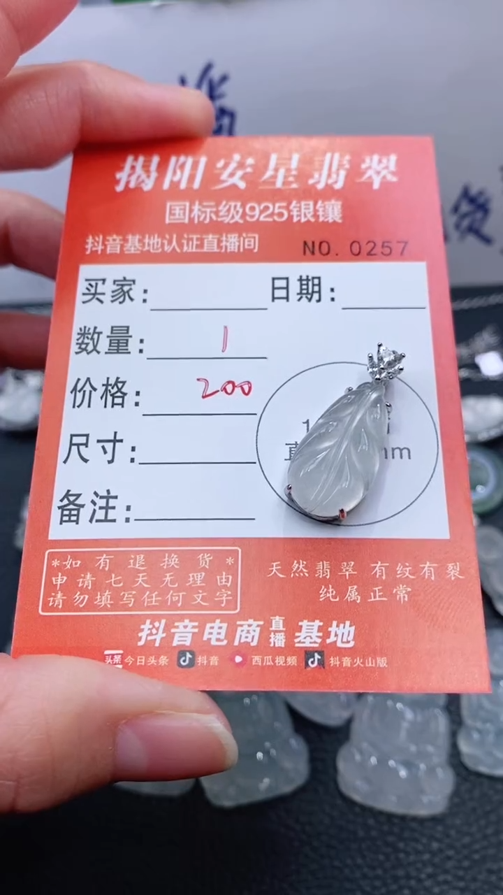 颈饰银S925镶嵌翡翠是***姐多样性发其中一件