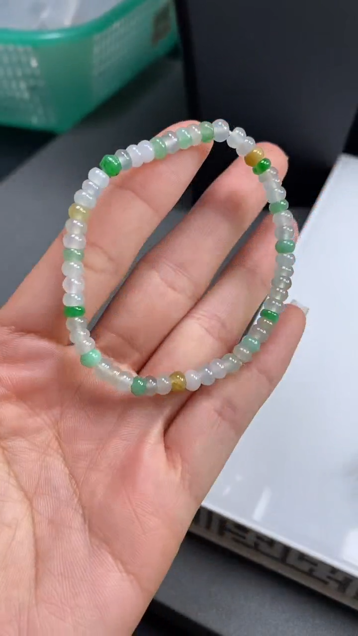 【闪购商品】定制翡翠未镶嵌翡翠手串