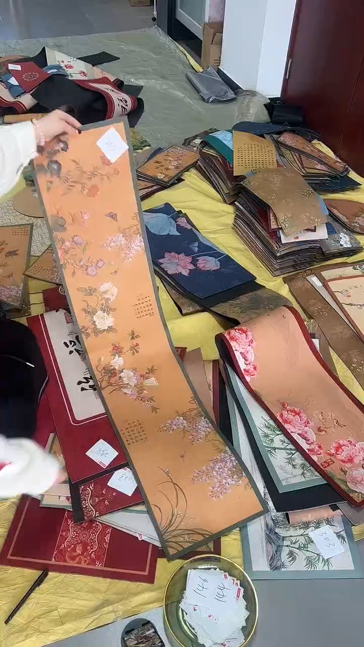 混纺微瑕吸水茶席-30X140-265号