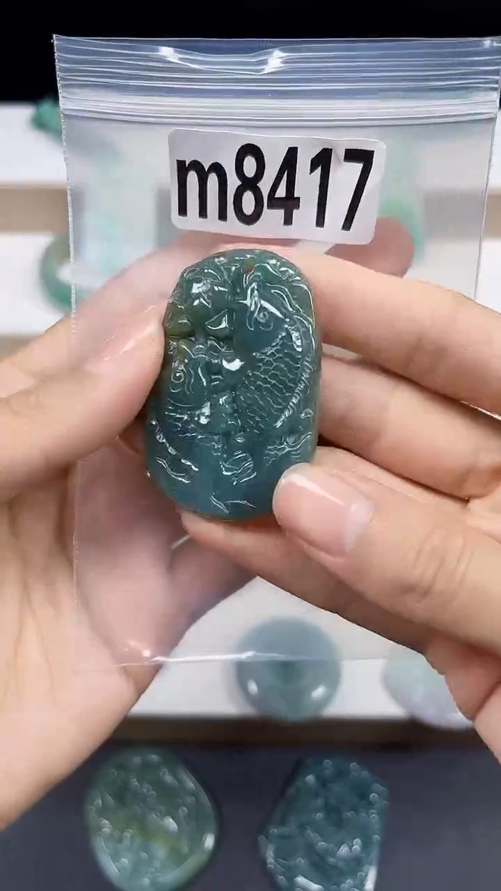 颈饰未镶嵌翡翠翡翠珠宝吊坠挂件