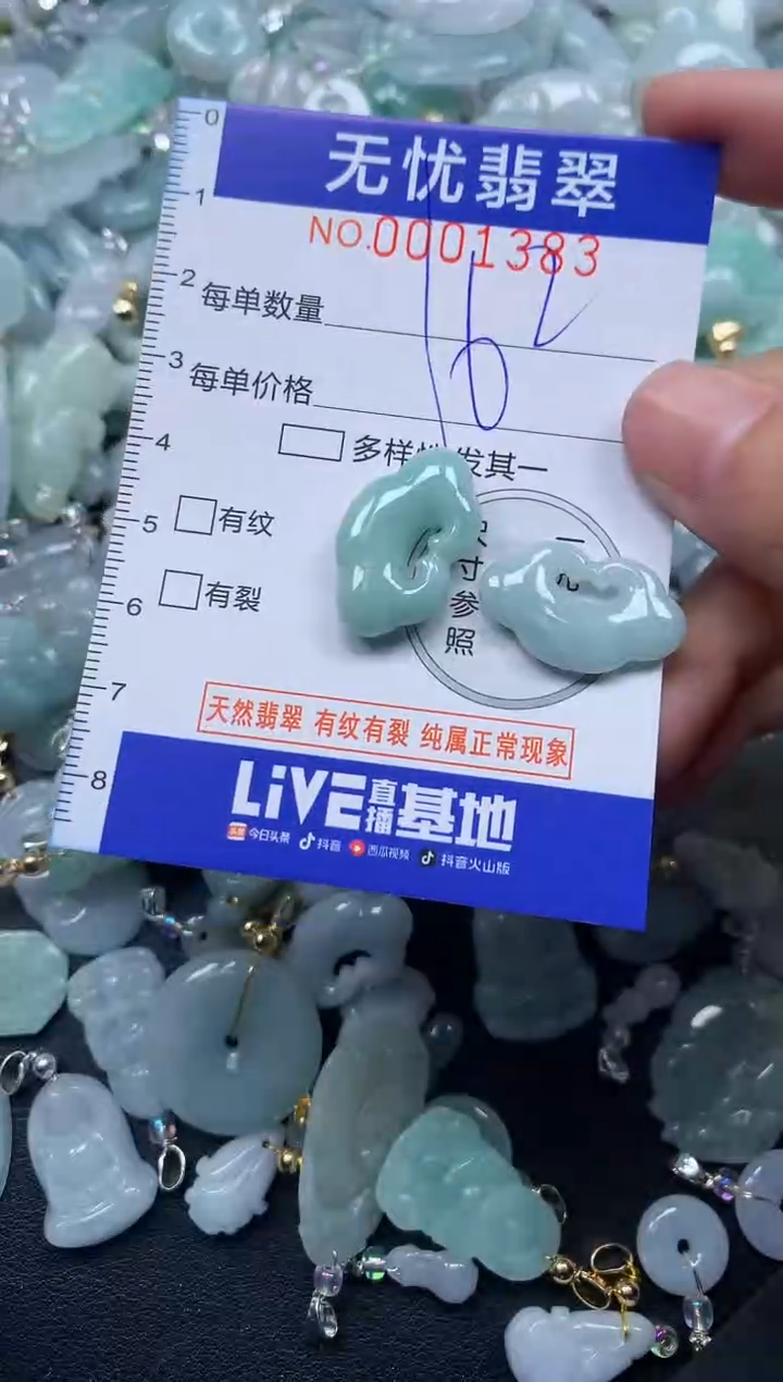 颈饰未镶嵌翡翠1383