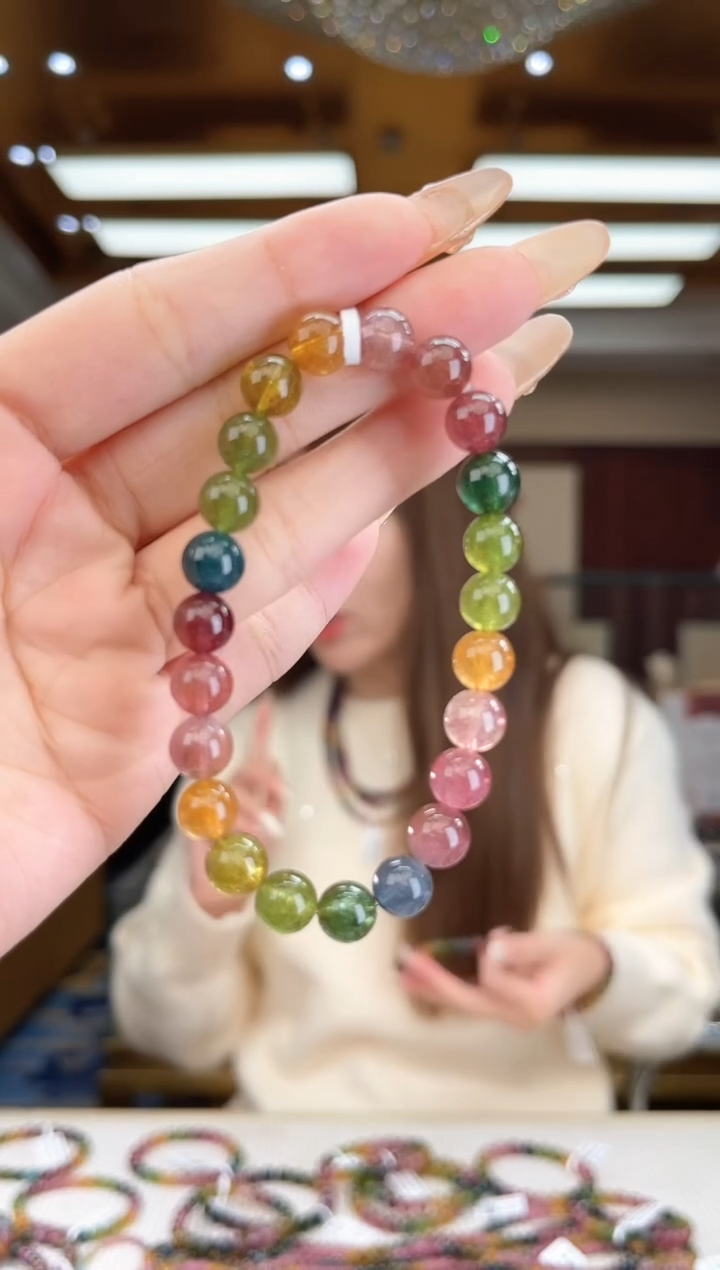 【闪购商品】碧玺/未镶嵌8mm+碧玺单圈33多样性发货