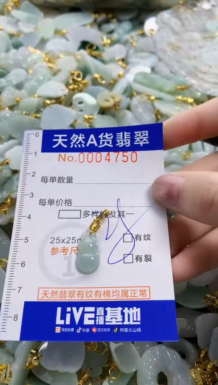 颈饰未镶嵌翡翠天然A货翡翠