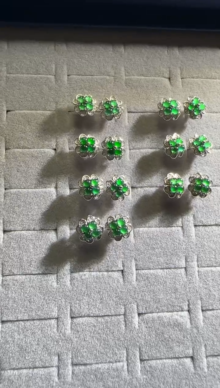 颈饰银S925镶嵌翡翠【多样性发其一】00008336