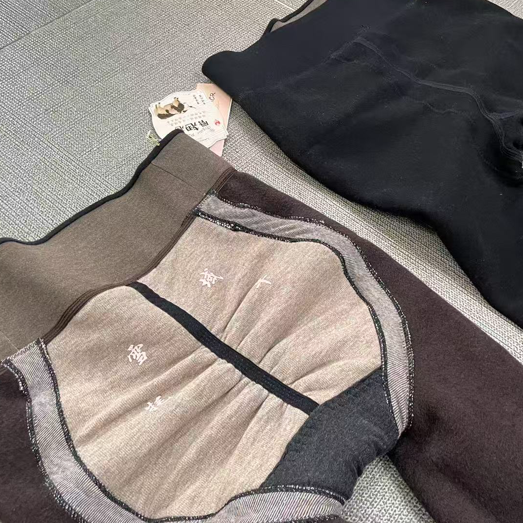 高腰冬季女打底裤小个子秋季裤子芭比裤冬款外穿绒裤