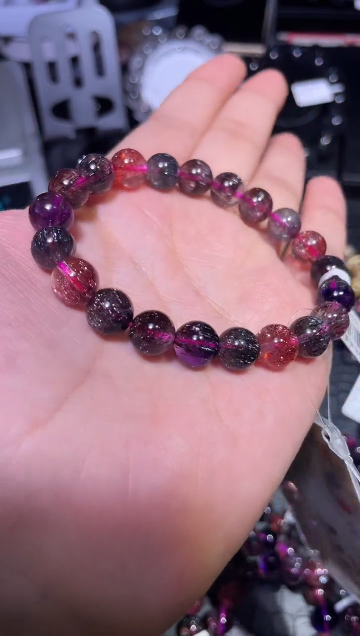 【闪购商品】水晶手链未镶嵌超七单圈A9（多样性发其一）