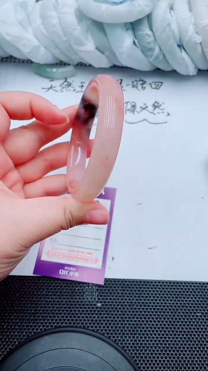 【闪购商品】石英质玉手镯未镶嵌D180-59-60