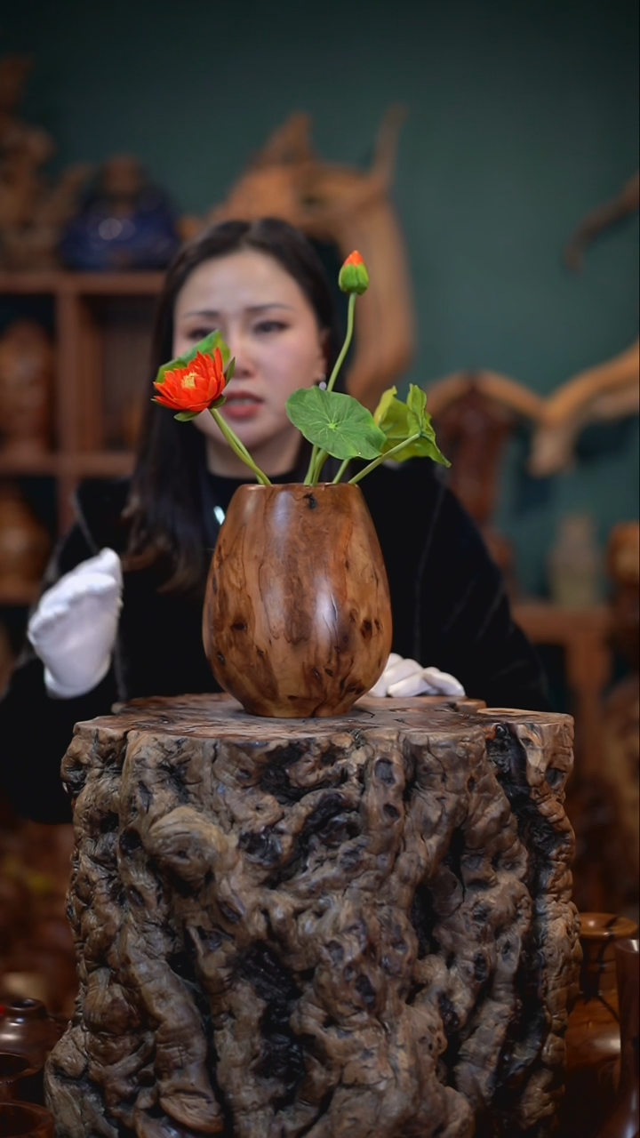 【闪购商品】枣木雷击枣木鸡心罐