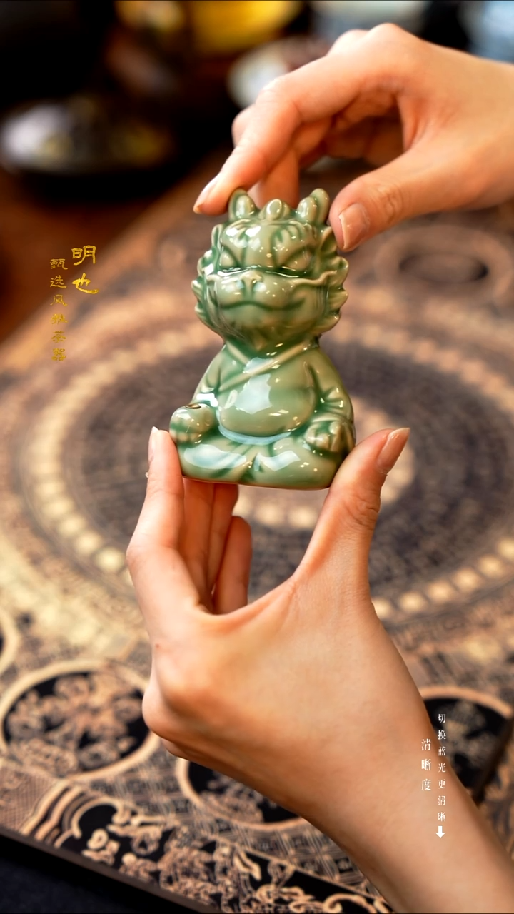 1明也茶器/ 香插一个