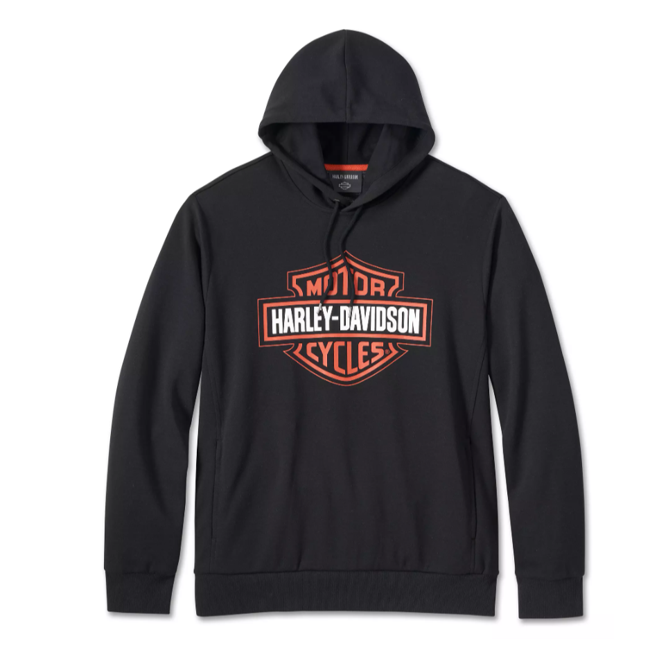 哈雷戴维森男士套衫宽松连帽卫衣96025-24vm 美版