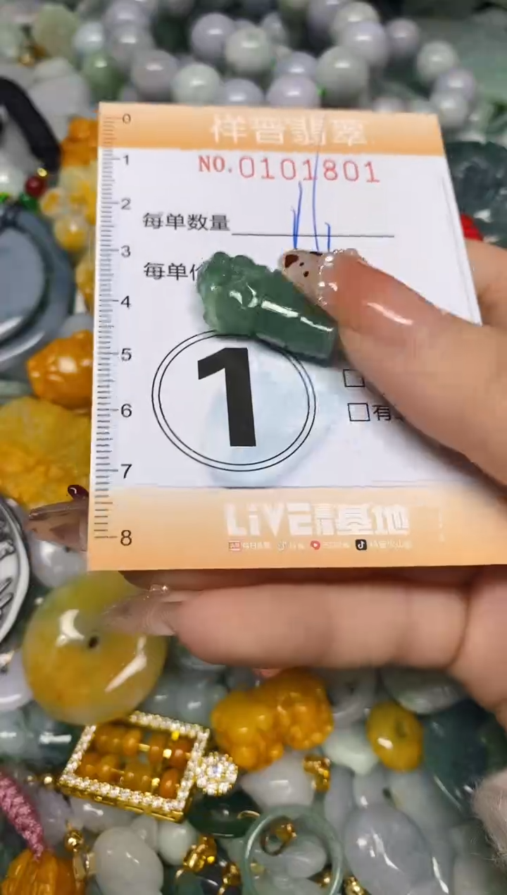 【闪购商品】翡翠颈饰未镶嵌闪购0101801