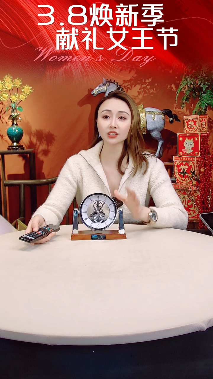 【闪购商品】全黄铜摆件钟表摆件