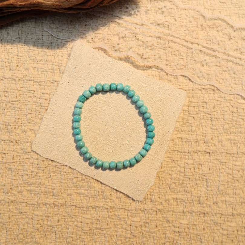 绿松圆珠手串【编号C0072】多样性发一