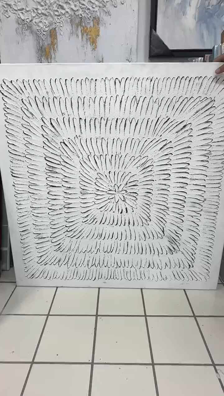 横款168美术馆 装饰画100*100