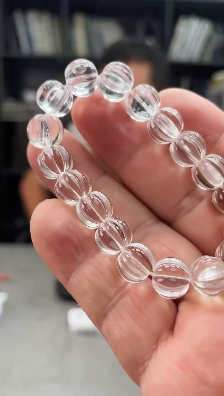 未镶嵌车挂水晶水晶手串