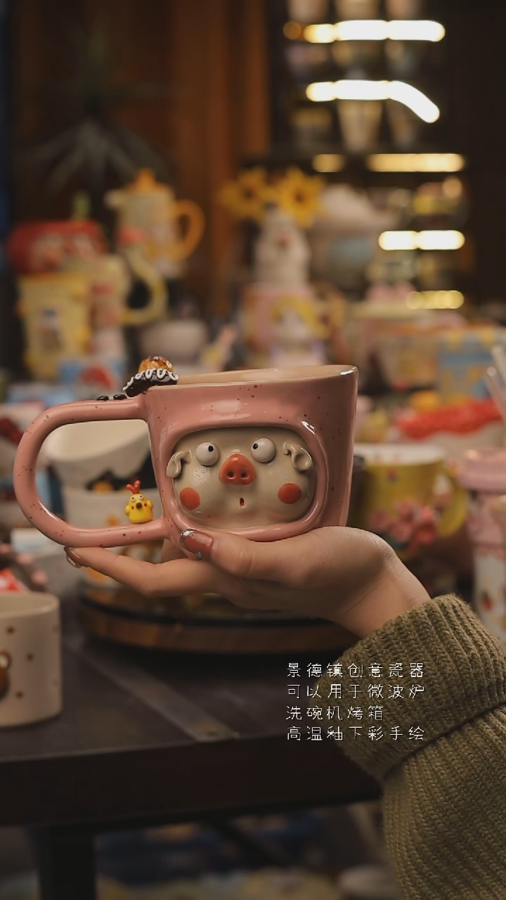 景德镇釉下彩绘设计师款式陶瓷