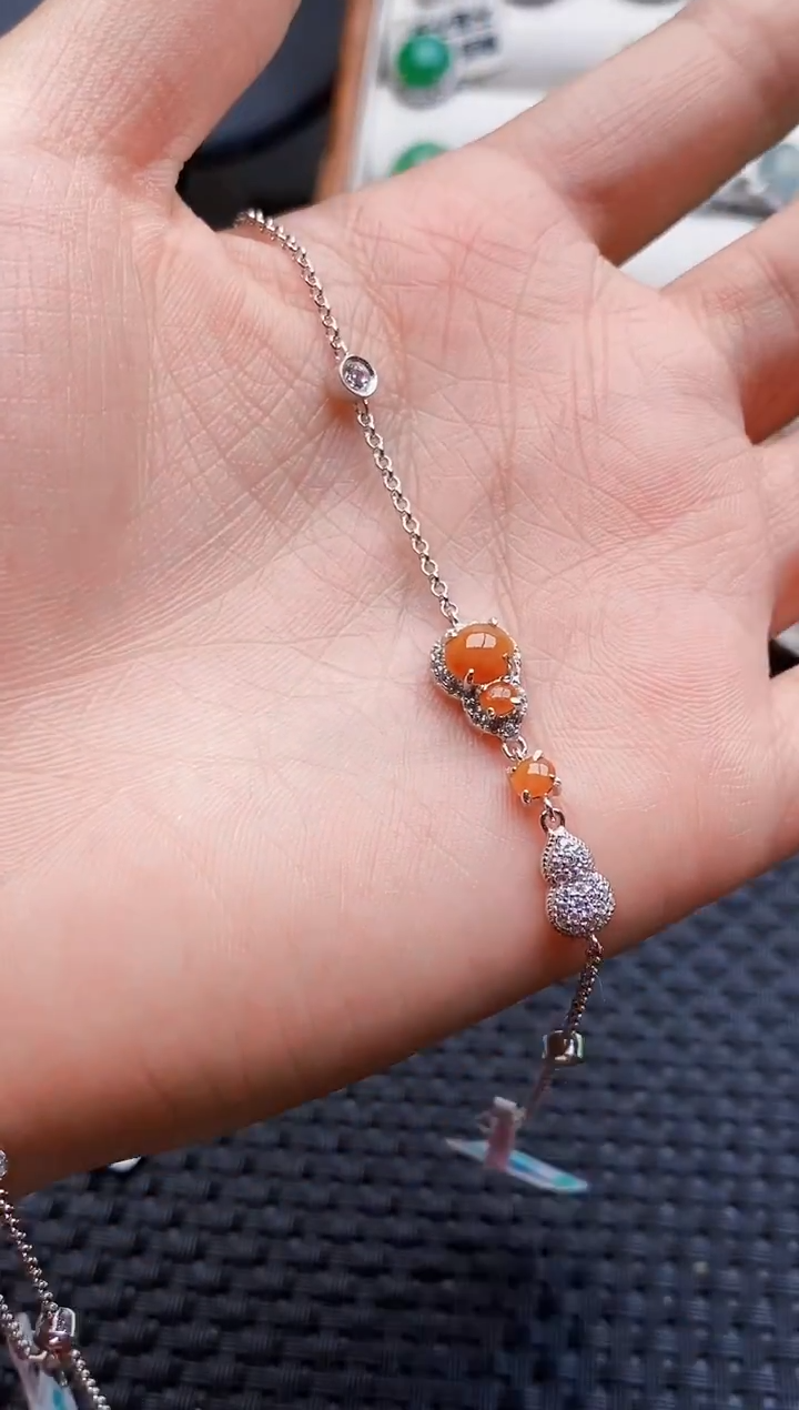 银S925镶嵌戒指翡翠4189