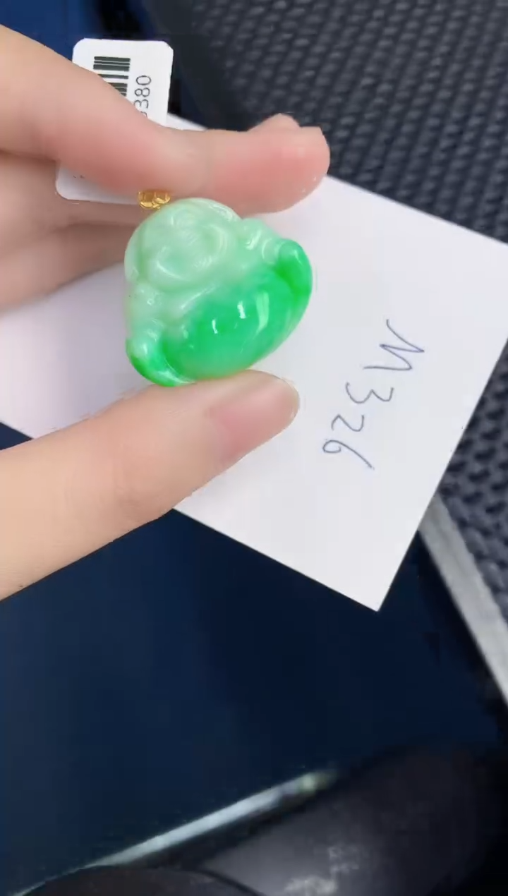【闪购商品】翡翠颈饰18K金镶嵌000000000