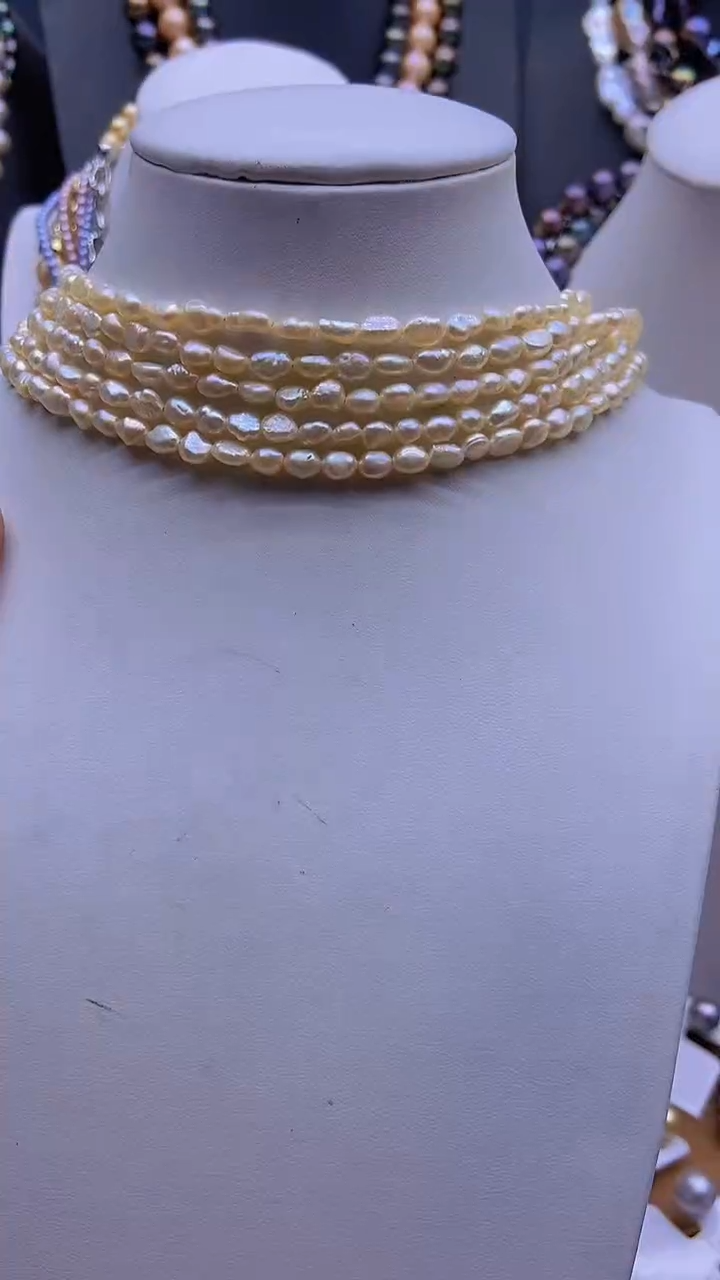 【闪购商品】淡水珍珠未镶嵌颈饰5