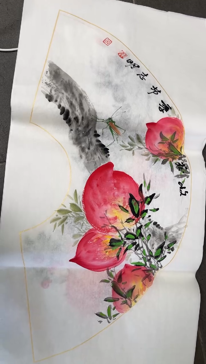 绘画韩江书画-陈志明2画