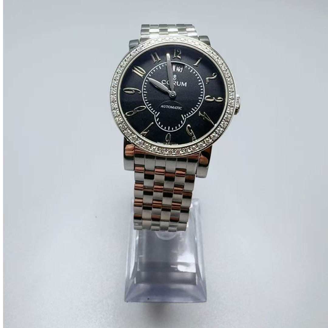 95新 CORUM/昆仑表 昆仑/男士系列/表径42mm/原镶钻
