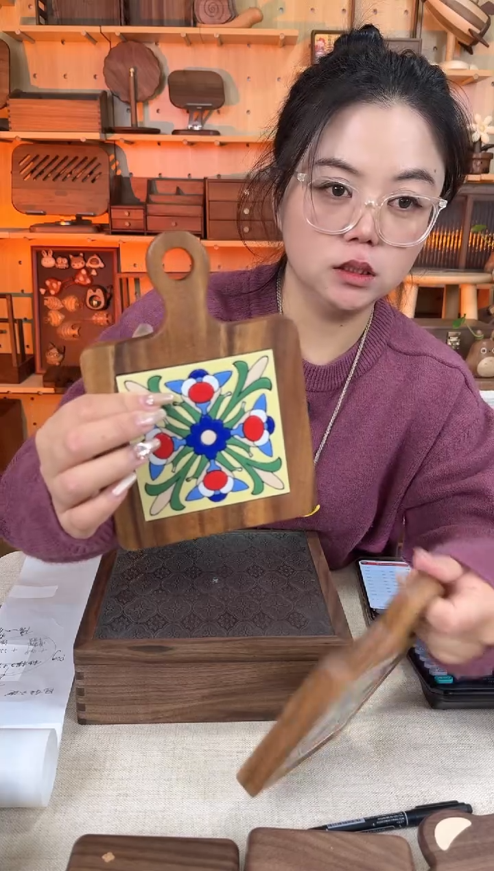 木豆蔻相思木实木锅垫