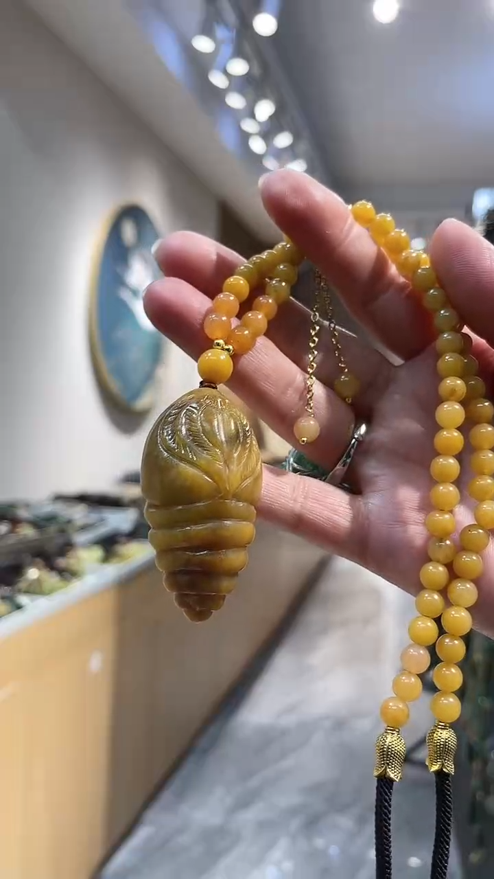 【闪购商品】岫玉颈饰未镶嵌吊坠