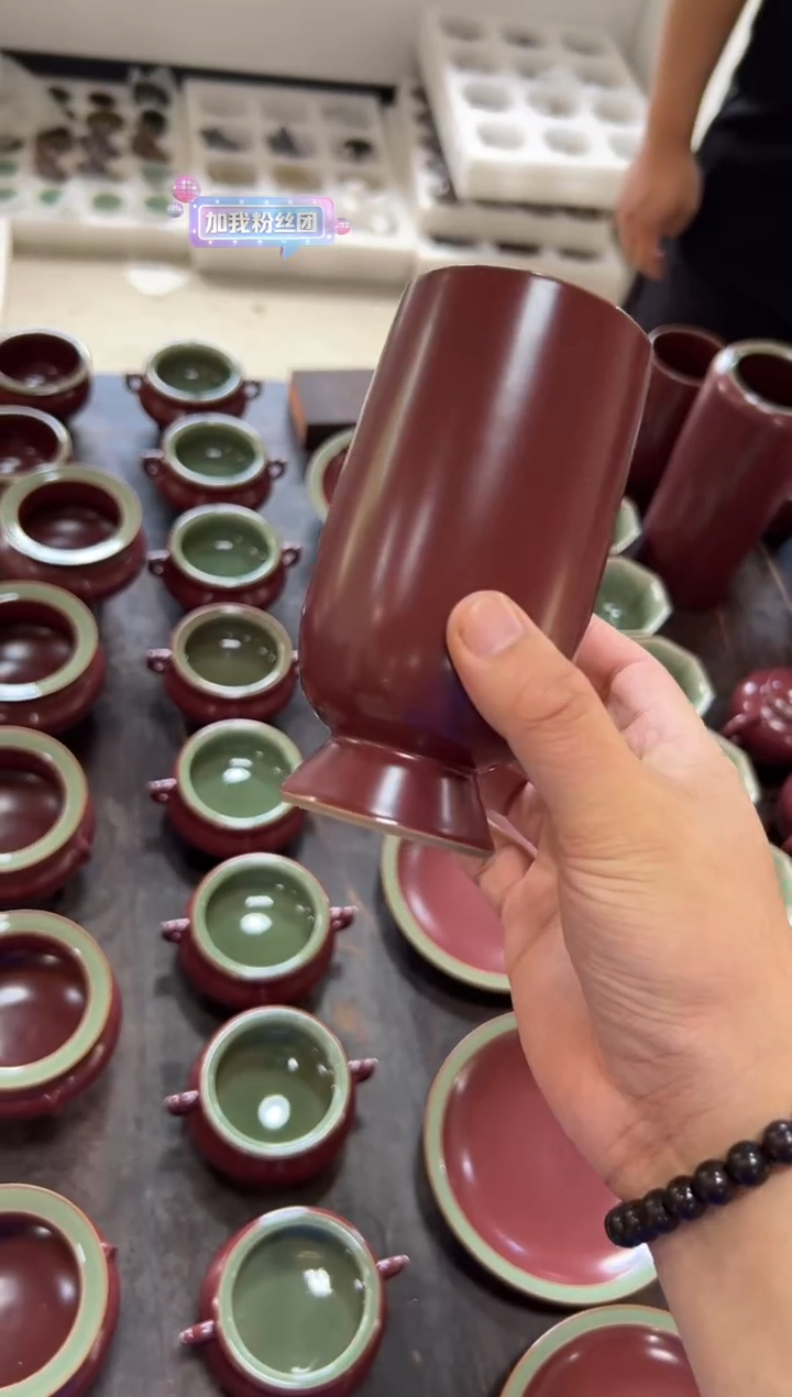 （预售）陈慧芳柴烧晓色云开可乐杯
