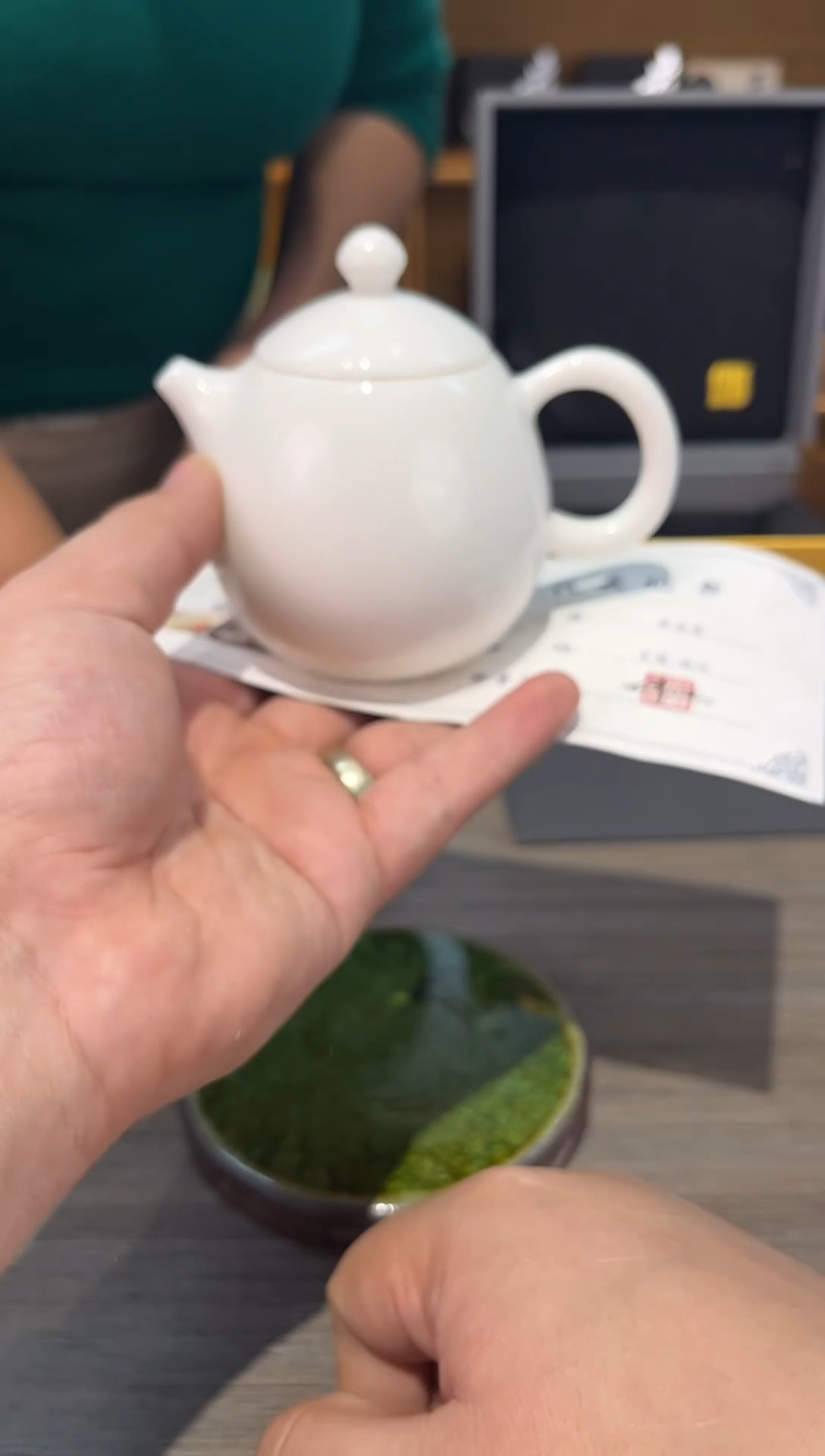 【闪购商品】白壶加证书加礼盒茶具茶具