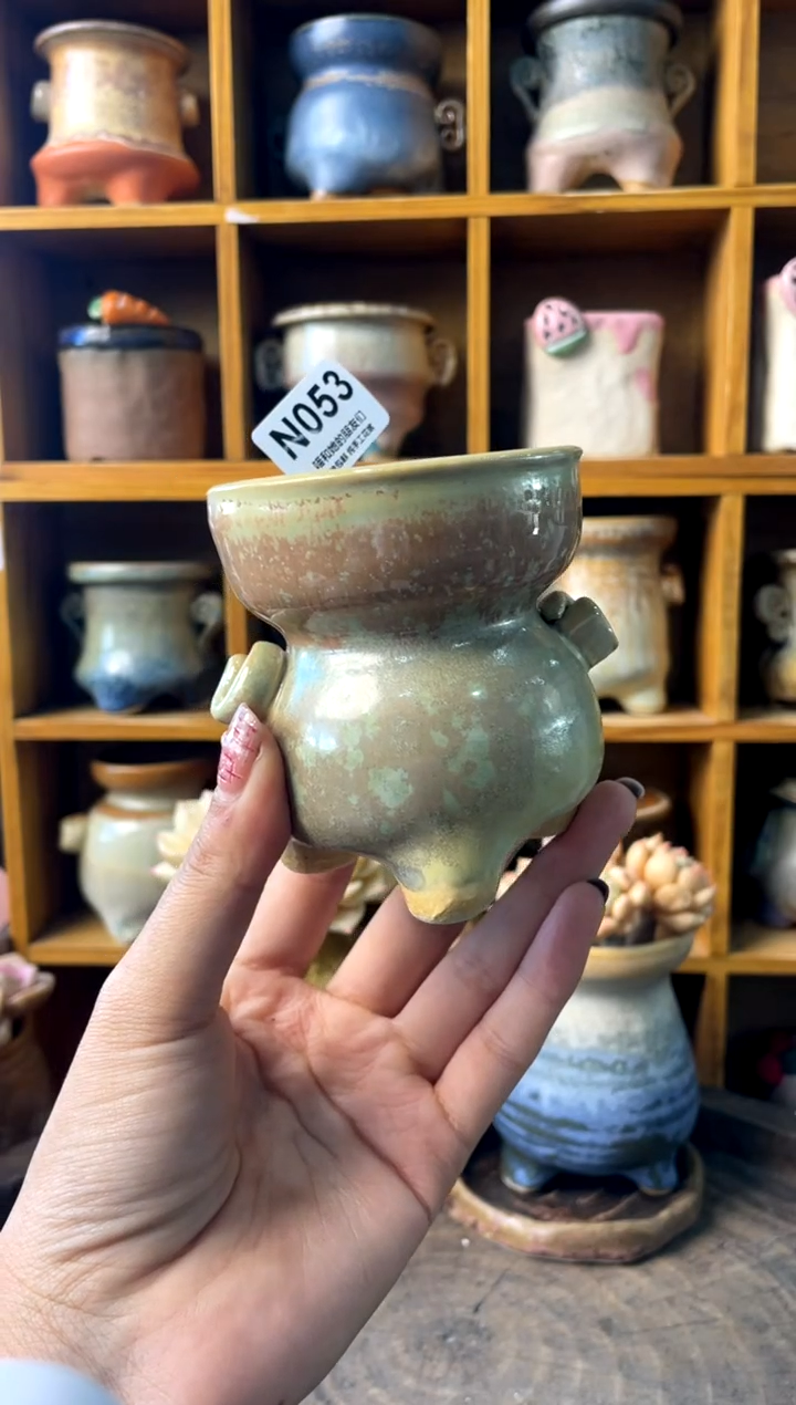 053内口6【多肉花盆多肉盆】