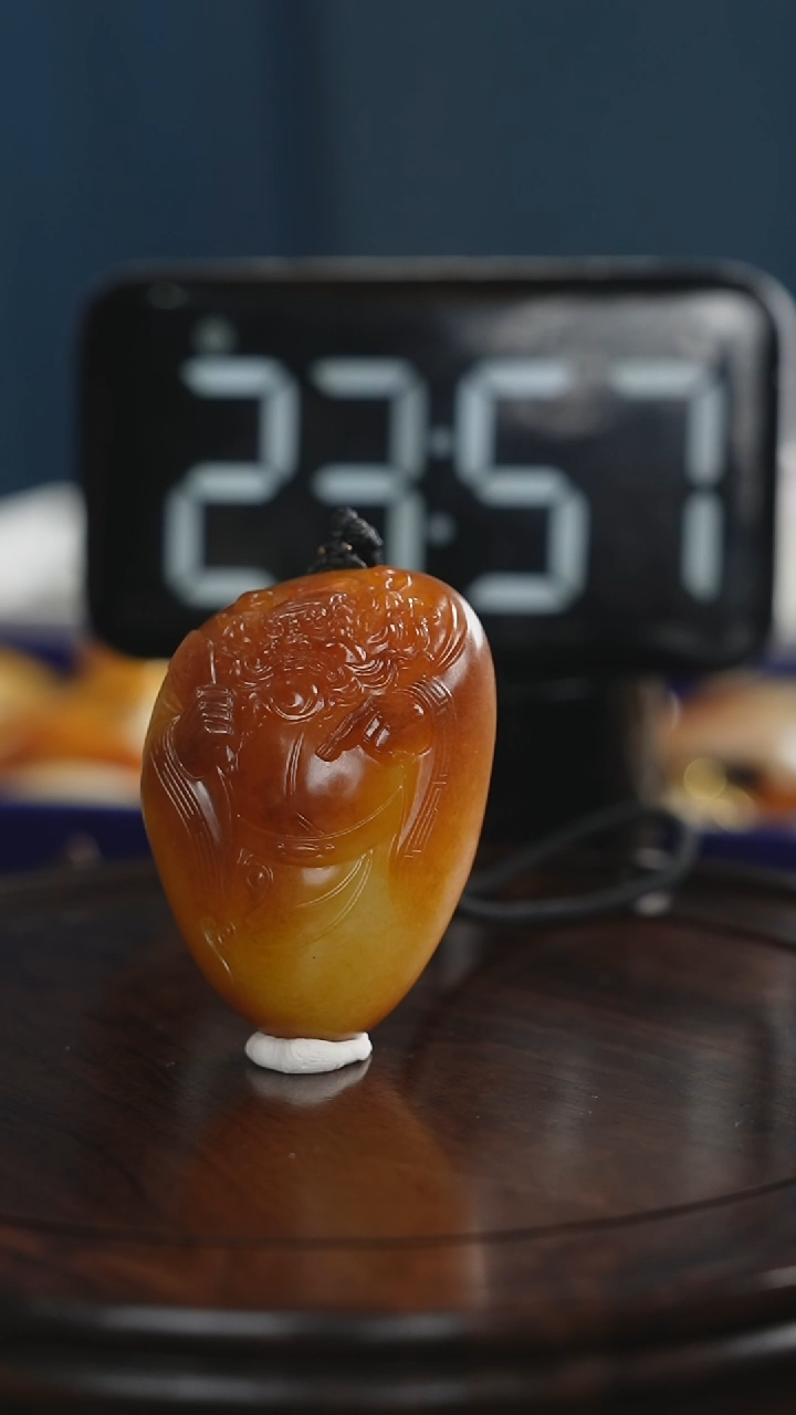 颈饰未镶嵌和田玉和田玉钟馗