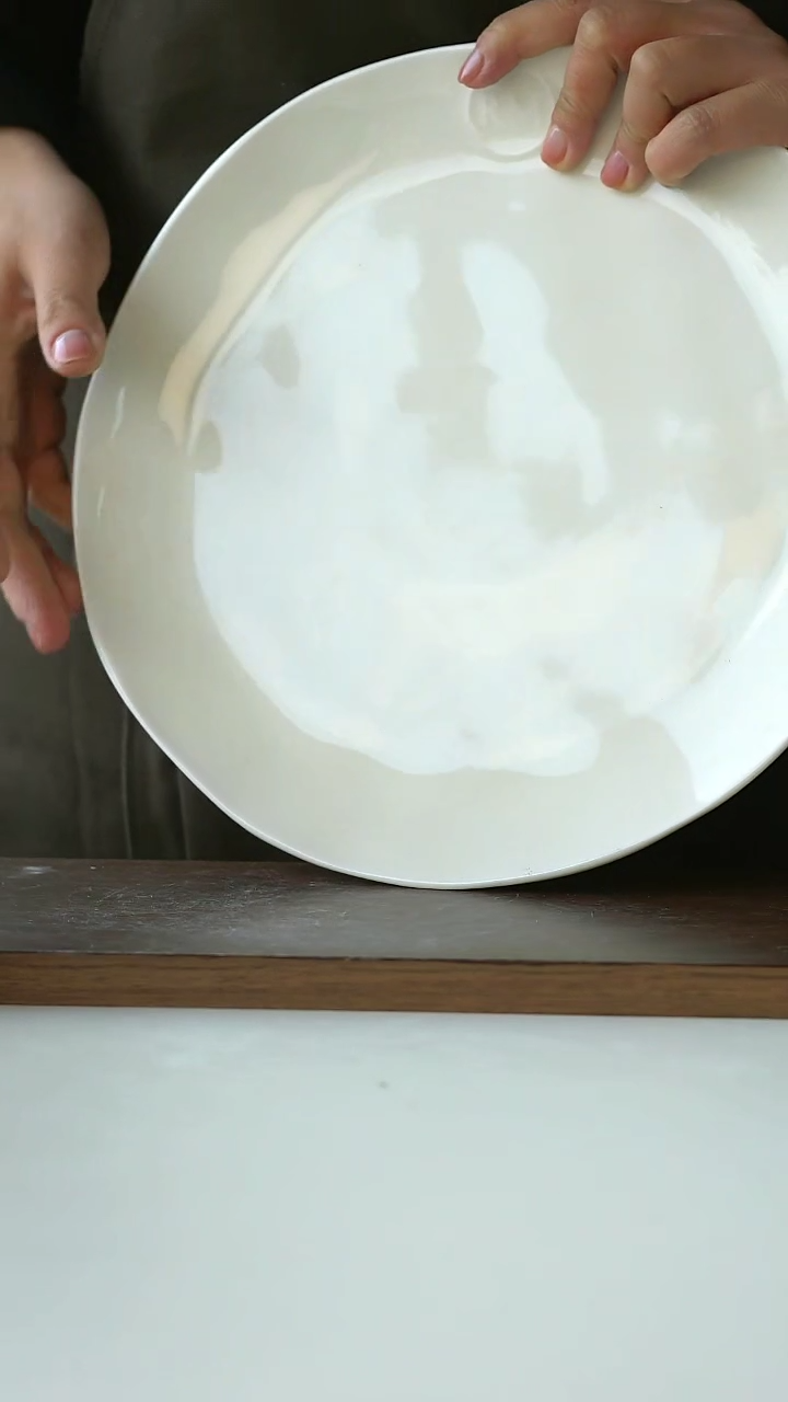 【闪购商品】陶瓷波菲洛奶白牛排盘27cm@4-2@