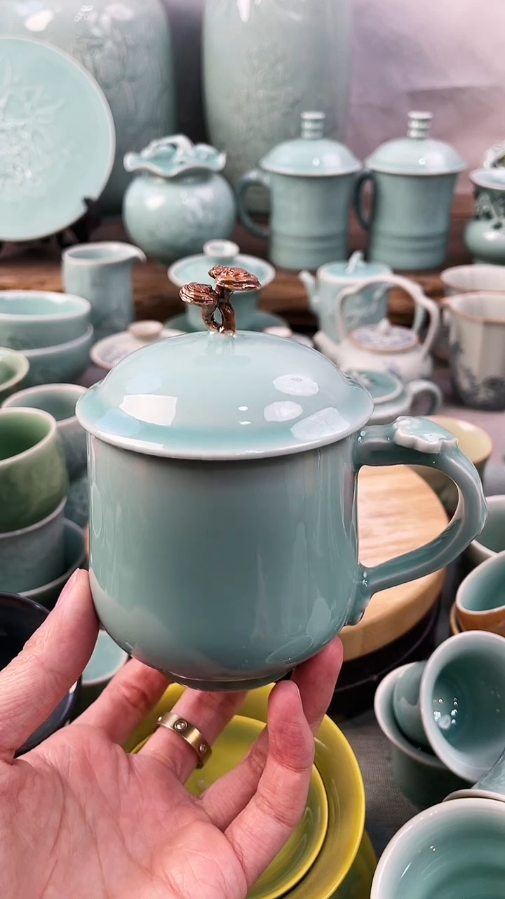 【闪购商品】特价 微瑕 慧仙青瓷